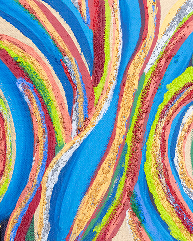 Artist Mind | 11 1/2 x 9 1/2 inches | Acrylic on canvas