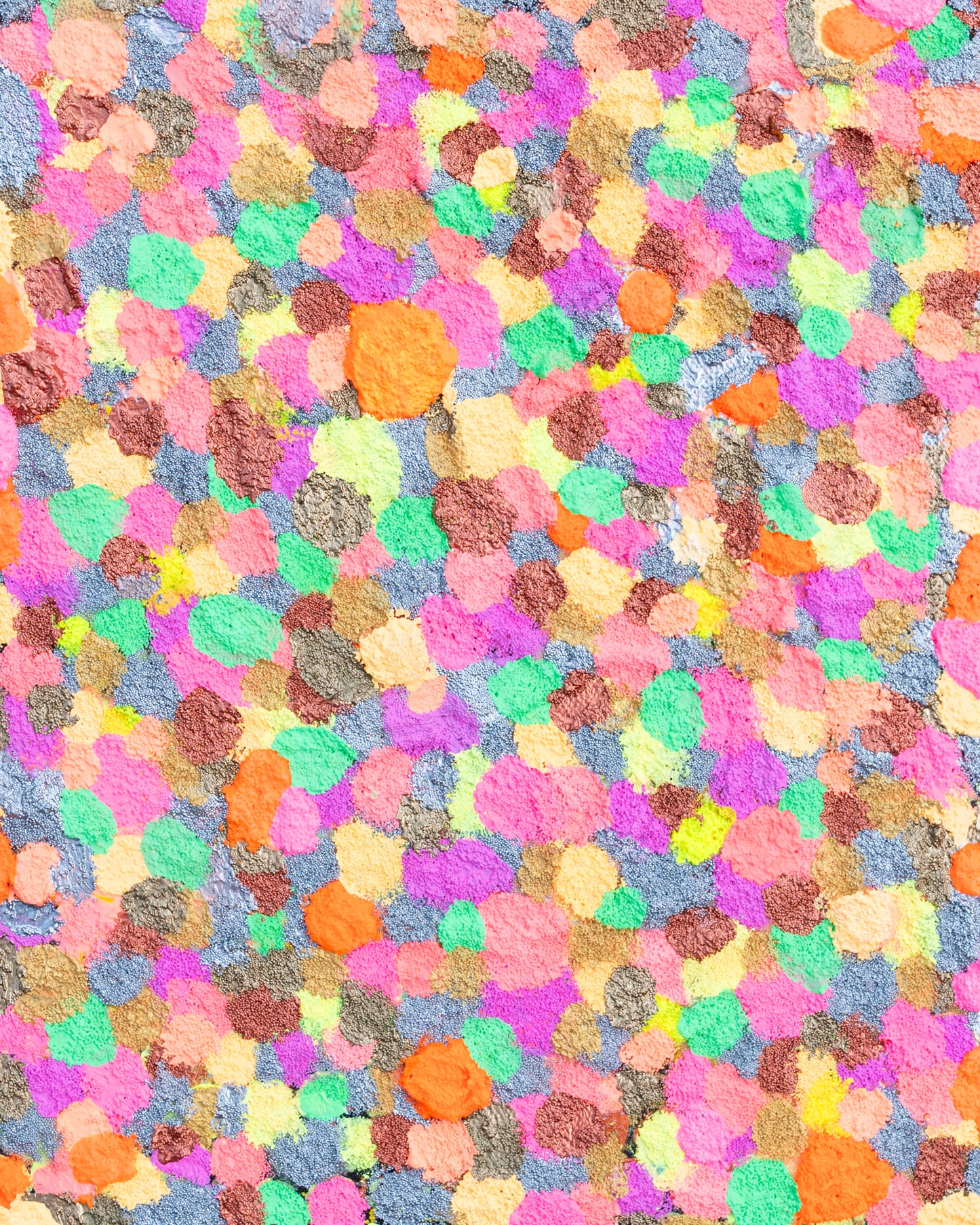 Dot Tastic Love | 11 1/2 x 9 1/2 inches | Acrylic on canvas