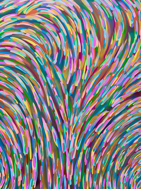 ๐ Professional Growth โ Large-Scale Abstract Painting | 36x48 Inches