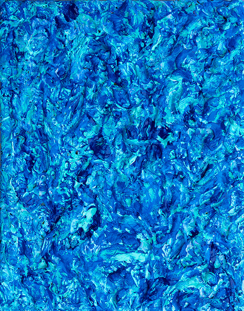 Coral Reefs – Highly Textured Ocean-Inspired Painting | 12.5 x 15.5 Inches