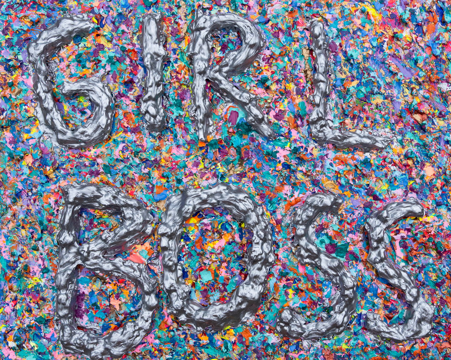 Girl Boss – Bold 3D Textured Statement Art | 16x20 Inches