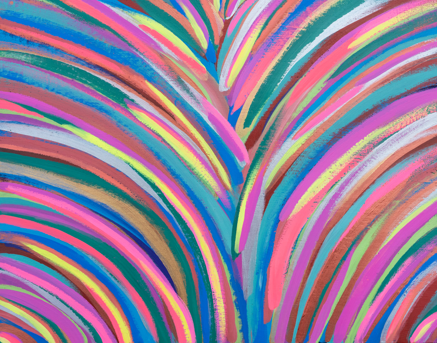 Keep Growing | 12.5" × 15.5 "| Original Abstract Painting