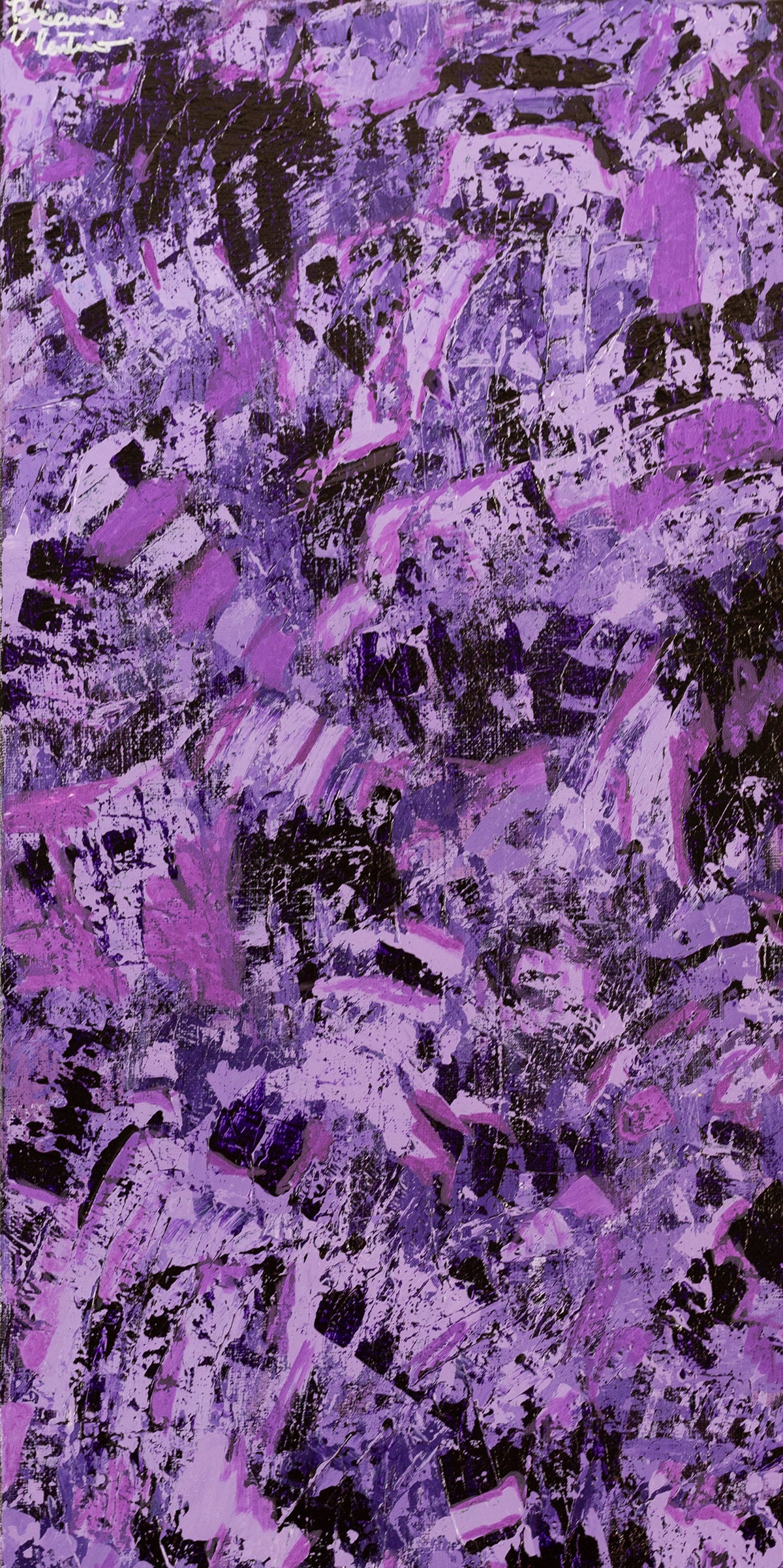 Purple Paradise |20x10 | Acrylic on canvas
