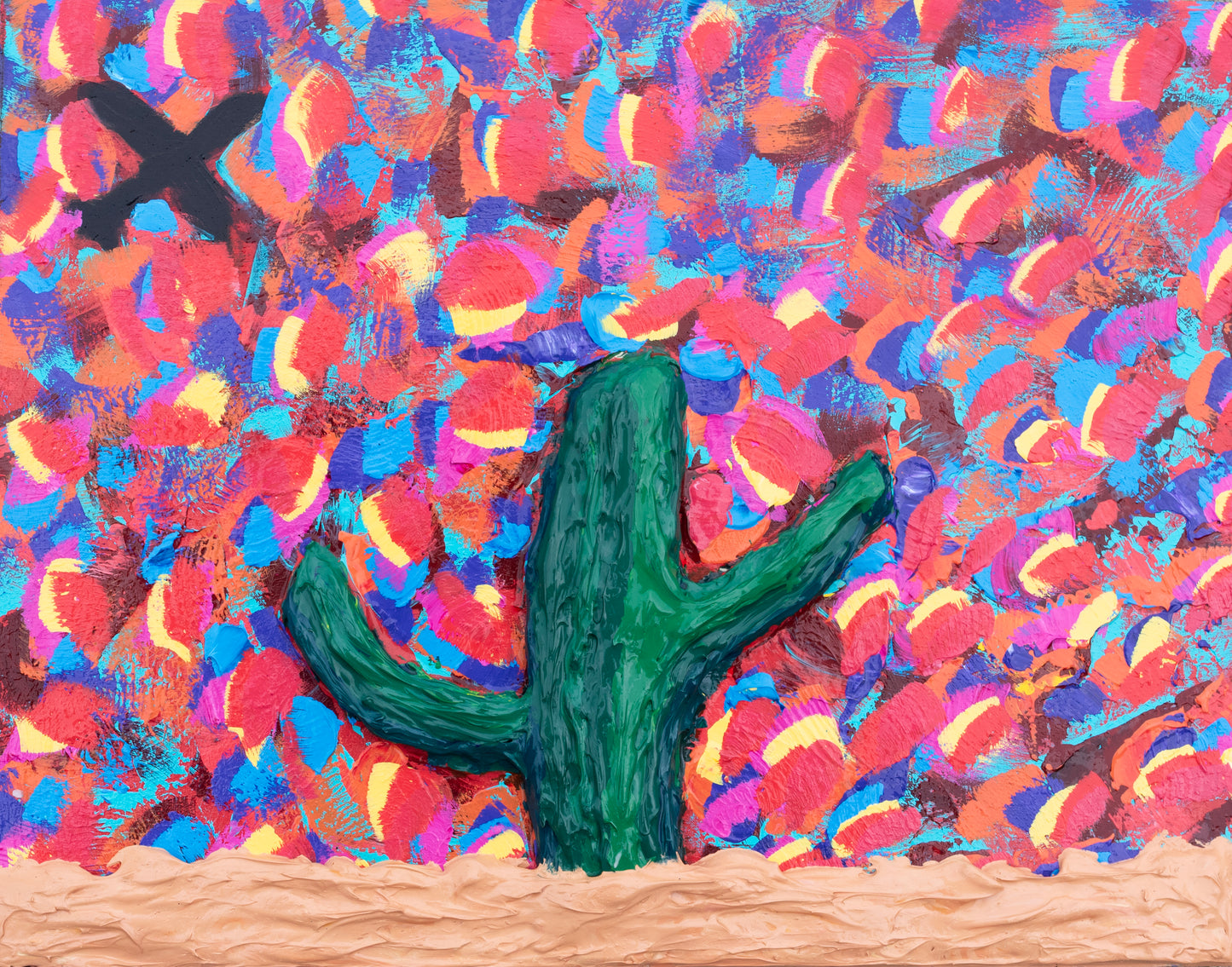 Travel Goals | 12.5" × 15.5" |Original Abstract Painting